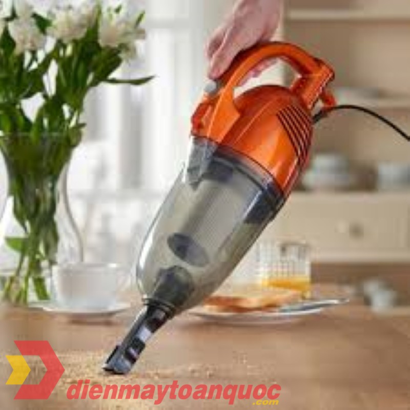 Máy hút bụi cầm tay giúp vệ sinh bàn bếp